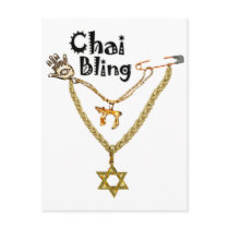 Chai Bling Postcards