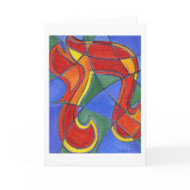 Chai Mosaic Note Card
