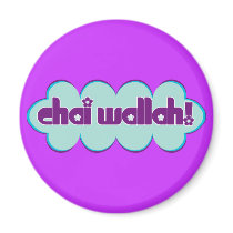 Chai Wallah Fridge Magnets