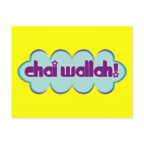 Chai Wallah Post Card
