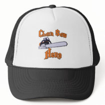Chain Saw Hero Chainsaw Trucker Hats