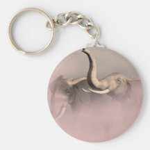 Chaîne d'éléphants porte-clef