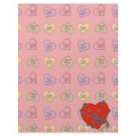 chained and locked heart letterhead