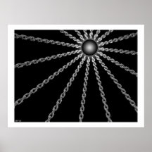 Chaînes foncées posters