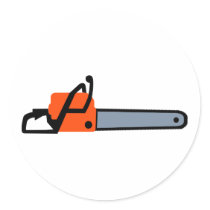 Chainsaw Sticker