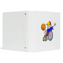 Chair Basketball 3 Ring Binders