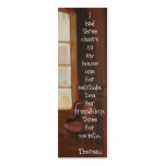 Chair Bookmark business cards