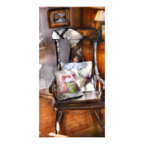 Chair - Grannies rocking chair Customized Photo Card