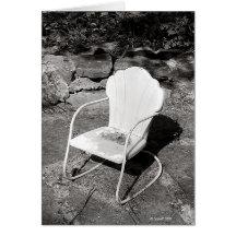 Chair Greeting Card