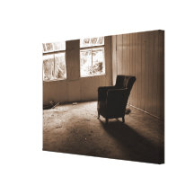 Chair & Window Canvas Prints