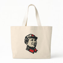 Chairman Mao Portrait Canvas Bag