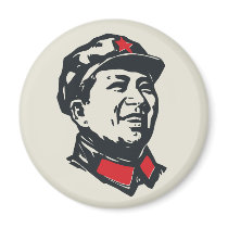 Chairman Mao Portrait Refrigerator Magnets