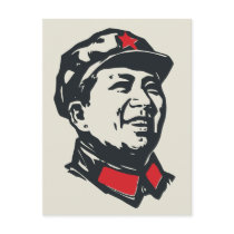 Chairman Mao Portrait Post Card
