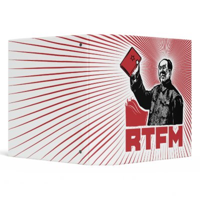 chairman mao rtfm little red book by strk3