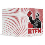 chairman mao rtfm little red book binders
