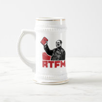 chairman mao rtfm little red book coffee mugs