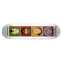Chairman O and the Stinko Pinko Band Skate Decks