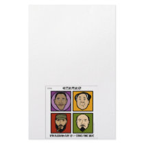 Chairman O and the Stinko Pinko Band Personalized Stationery