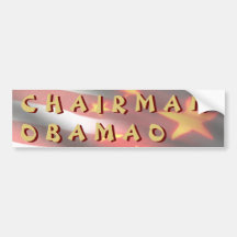 Chairman Oba Mao Bumper Stickers