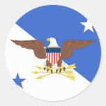 Chairman of the Joint Chiefs of Staff Round Stickers