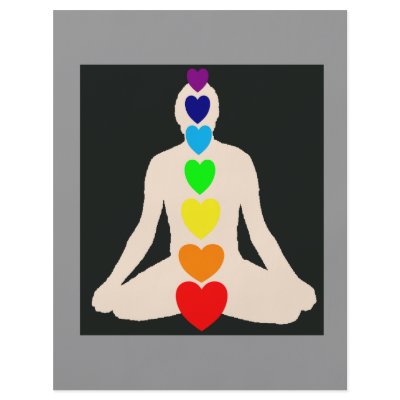 Chakra Yoga Lotus Position Gifts by gailg1957