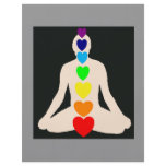 Chakra Yoga Lotus Position Gifts flyers