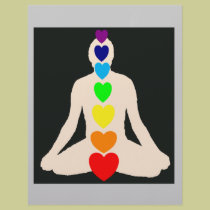 Chakra Yoga Lotus Position Gifts letterhead