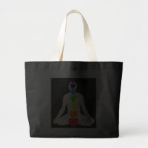 Chakra Yoga Lotus Position Gifts Tote Bag