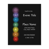 Chakras Event Small Flyer