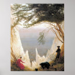 Chalk Cliffs of Ruegen Print