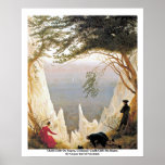 Chalk Cliffs On Rügen, Germany Poster