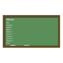 Chalkboard - Business business cards