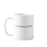 Chalkboard mug