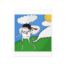 ChalkBoy Canvas Canvas Print