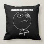 Challenge Accepted American MoJo Pillow