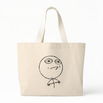 Challenge Accepted Canvas Bags