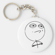 challenge accepted key chain