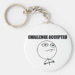 Challenge Accepted Key Chains