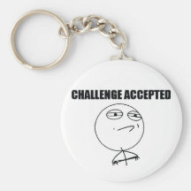Challenge Accepted Key Chains