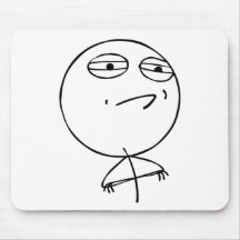 Challenge Accepted Mousepad
