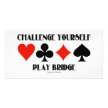 Challenge Yourself Play Bridge photo cards