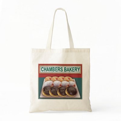 CHAMBERS BAKERY, Cleveland, Ohio Tote Bags by ARTKISSED