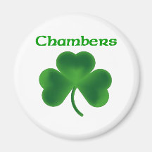 Chambers Shamrock Magnet