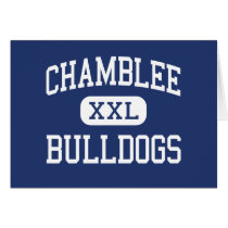 Chamblee - Bulldogs - High - Chamblee Georgia Card