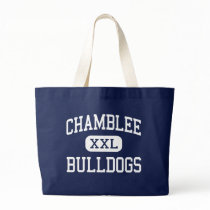 Chamblee Bulldogs Middle Chamblee Georgia Tote Bag
