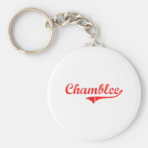 Chamblee Georgia Classic Design Key Chains