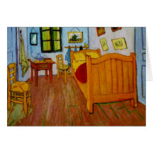 Chambre à coucher de Van Gogh en beaux-arts d'Arle Carte De Vœux