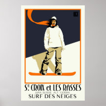 Chambre. Croix et Les Rasses Posters