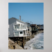 Chambres de plage posters