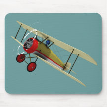 Chameau et pilote de Sopwith Tapis De Souris